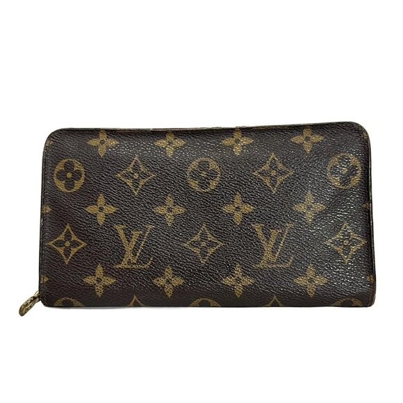 LOUIS VUITTON Porte Monnaie Zip Monogram - Long Wallet 160-071325 - Picture 1 of 5